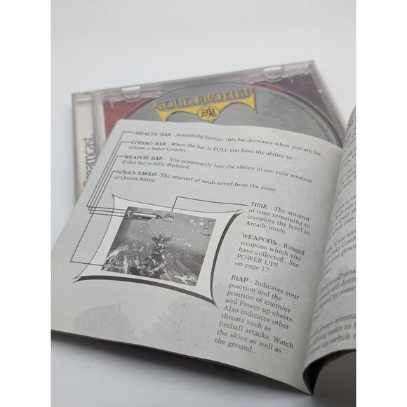 Soul Fighter (Sega Dreamcast, 1999) Complete w/ Manual ~ Tested & Works - Picture 12 of 12